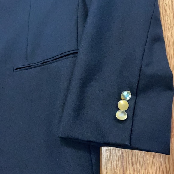 Jones New York Navy Wool Blazer - Picture 3 of 6